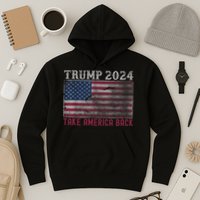 Trump 2024 Front And Back Hoodie