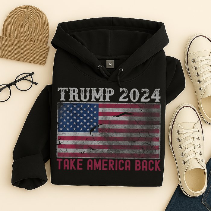 Trump 2024 Front And Back Hoodie