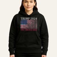 Trump 2024 Front And Back Hoodie