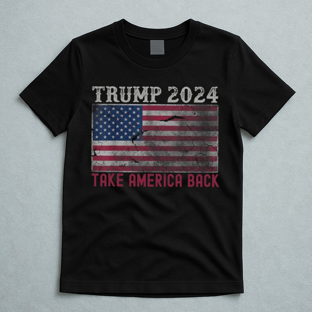 Trump 2024 Front And Back T-Shirt