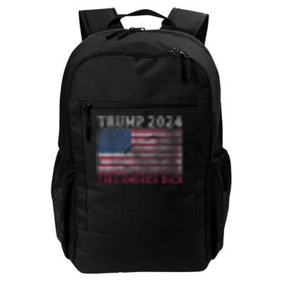 Trump 2024 Front And Back Daily Commute Backpack