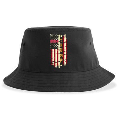 Trump 2024 Front And Back Sustainable Bucket Hat