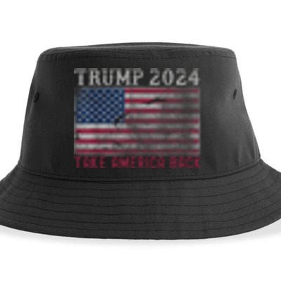 Trump 2024 Front And Back Sustainable Bucket Hat