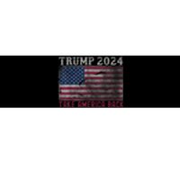 Trump 2024 Front And Back Bumper Sticker