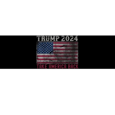 Trump 2024 Front And Back Bumper Sticker