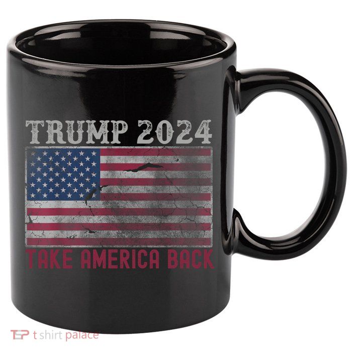 Trump 2024 Front And Back 11oz C Handle Ceramic Mug