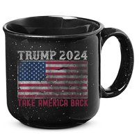 Trump 2024 Front And Back 15oz Campfire Ceramic Mug