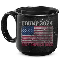 Trump 2024 Front And Back 15oz Campfire Ceramic Mug