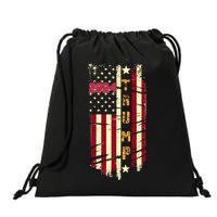 Trump 2024 Front And Back Drawstring Bag