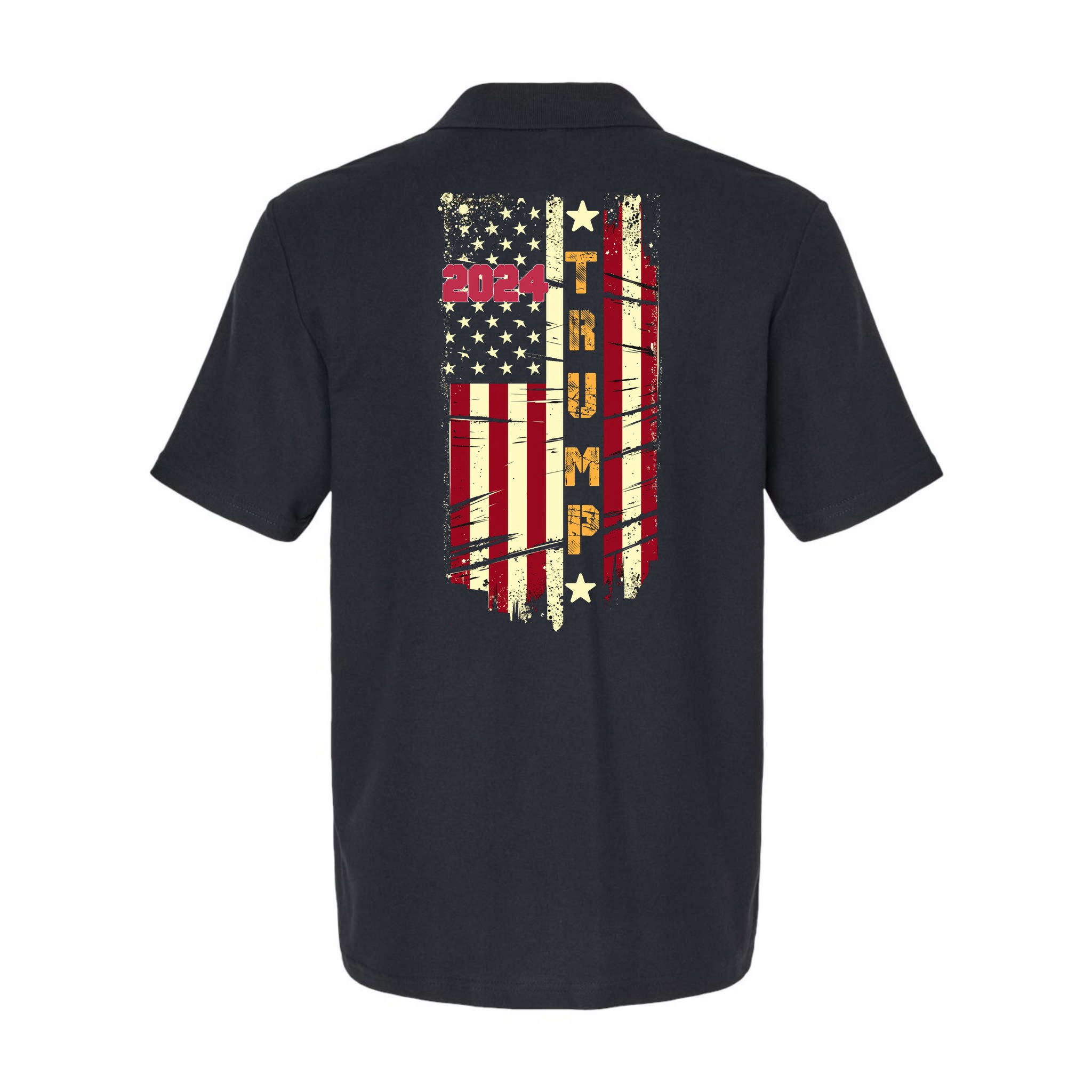 Trump 2024 Front And Back Polo