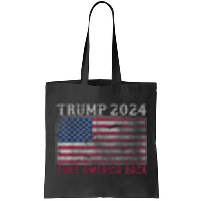 Trump 2024 Front And Back Tote Bag