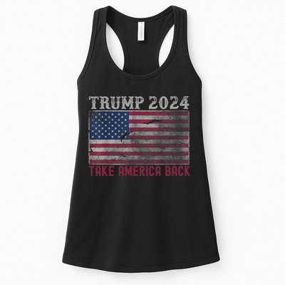 Trump 2024 Front And Back Womens Tank Top