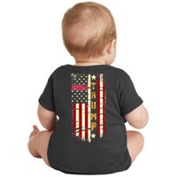 Trump 2024 Front And Back Baby Bodysuit