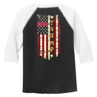 Trump 2024 Front And Back Toddler Fine Jersey T-Shirt
