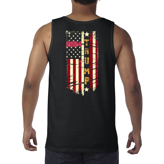 Trump 2024 Front And Back Tank Top