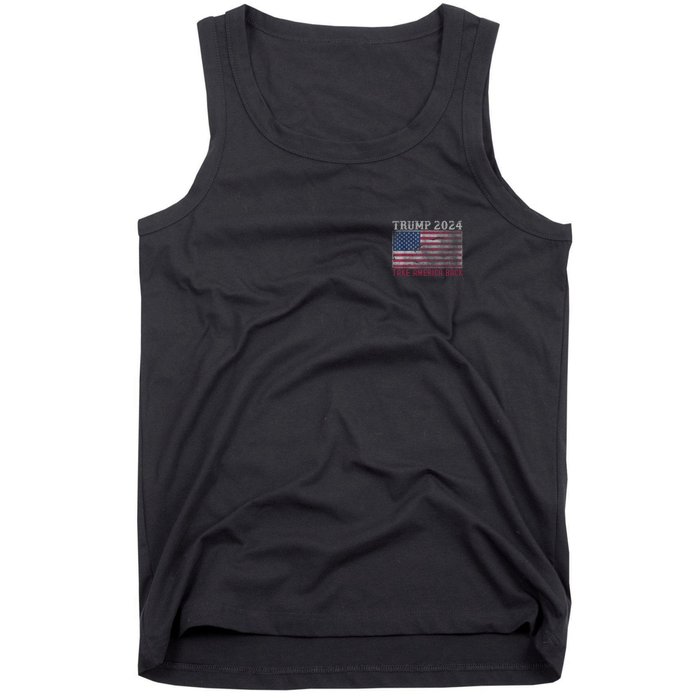 Trump 2024 Front And Back Tank Top