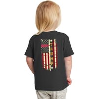 Trump 2024 Front And Back Toddler T-Shirt