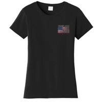 Trump 2024 Front And Back Women's T-Shirt