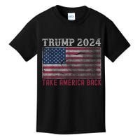 Trump 2024 Front And Back Kids T-Shirt