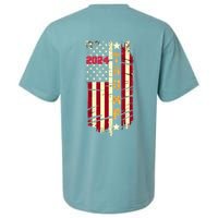 Trump 2024 Front And Back Sueded Cloud Jersey T-Shirt