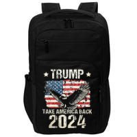 Trump 2024 Flag Take America Back Men Women Trump 2024 Impact Tech Backpack