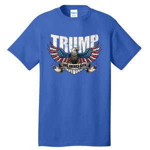 Trump 2024 Flag Take America Back Donald Trump  Tall T-Shirt