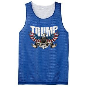 Trump 2024 Flag Take America Back Donald Trump  Mesh Reversible Basketball Jersey Tank