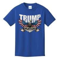 Trump 2024 Flag Take America Back Donald Trump  Kids T-Shirt