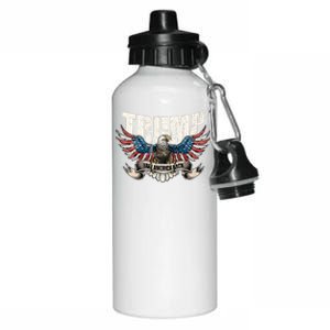 Trump 2024 Flag Take America Back Donald Trump  Aluminum Water Bottle