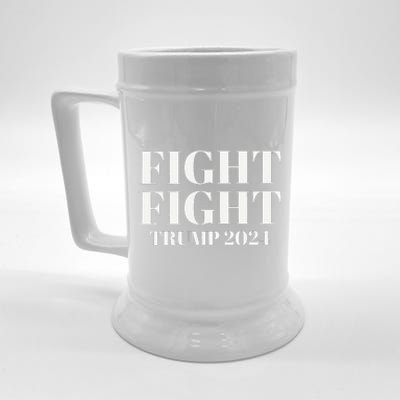 Trump 2024 Fight Fight Beer Stein