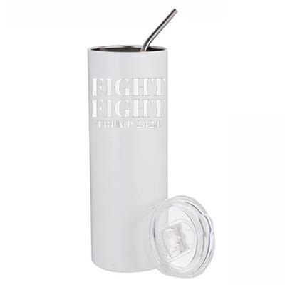 Trump 2024 Fight Fight Stainless Steel Tumbler