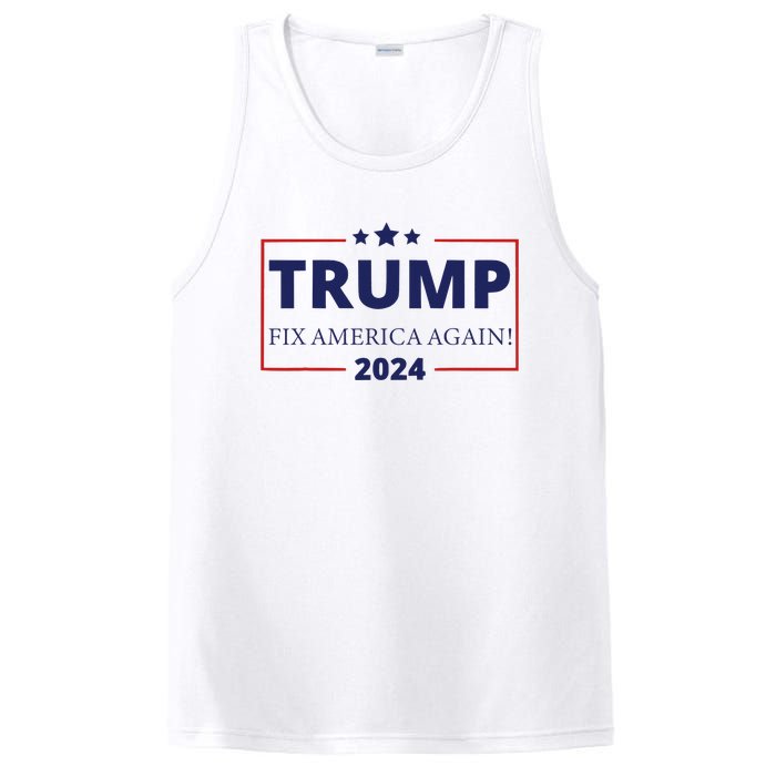 Trump 2024 Fix America Again PosiCharge Competitor Tank