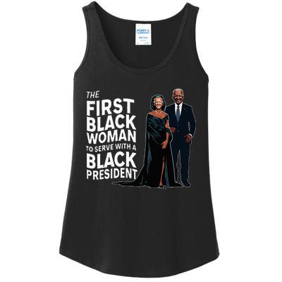 Trump 2024 Funny Biden Slip Quotes Humor Political Ladies Essential Tank