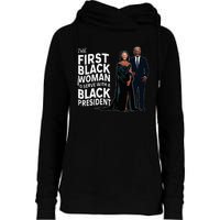 Trump 2024 Funny Biden Slip Quotes Humor Political Womens Funnel Neck Pullover Hood