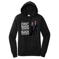 Trump 2024 Funny Biden Slip Quotes Humor Political Women's Pullover Hoodie