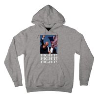 Trump 2024 Fight Fight Fight Fighting For Usa Hoodie