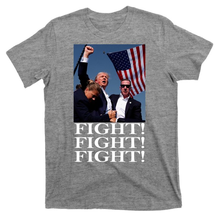 Trump 2024 Fight Fight Fight Fighting For Usa T-Shirt