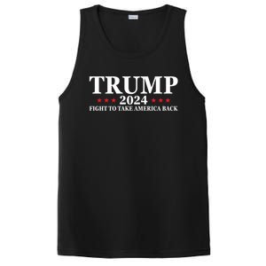 Trump 2024 Fight To Take America Back Election The Return Gift PosiCharge Competitor Tank