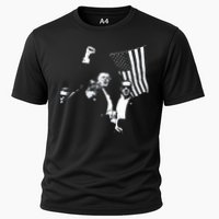 Trump 2024 Fear Not American Hero Fight Fight Fight Maga Cooling Performance Crew T-Shirt