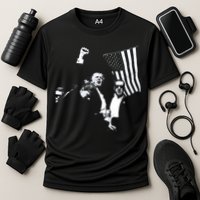 Trump 2024 Fear Not American Hero Fight Fight Fight Maga Cooling Performance Crew T-Shirt