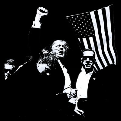 Trump 2024 Fear Not American Hero Fight Fight Fight Maga T-Shirt