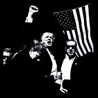 Trump 2024 Fear Not American Hero Fight Fight Fight Maga T-Shirt