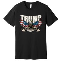 Trump 2024 Flag Take America Back Premium T-Shirt