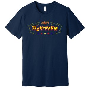 Trumpamania 2024 Funny Let Trumpamania Run Wild Premium T-Shirt