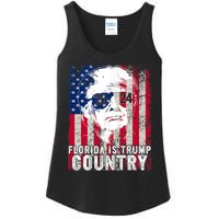 Trump 2024 Florida Trump Country American Flag Election Ladies Essential Tank