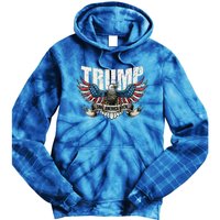 Trump 2024 Flag Take America Donald Trump Tie Dye Hoodie