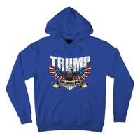 Trump 2024 Flag Take America Donald Trump Tall Hoodie