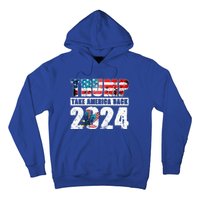 Trump 2024 Flag Take America Back 4th Of July Trump 2024 Hoodie