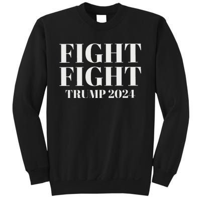 Trump 2024 Fight President Election Bold Design Sweatshirt