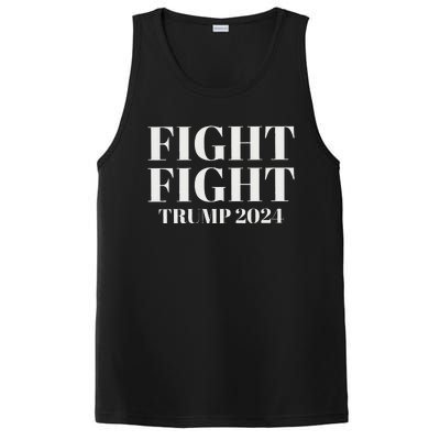 Trump 2024 Fight President Election Bold Design PosiCharge Competitor Tank